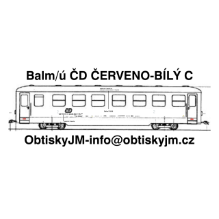 H0e-Balm/ú ČD červeno-bílý C