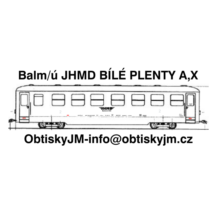 H0e-Balm/ú JHMD bílé plenty A,A