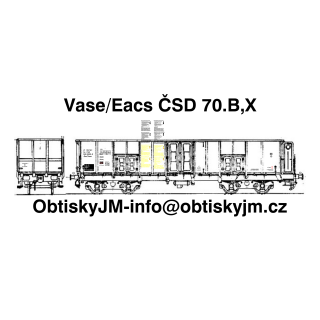 Eas/Vase ČSD 70.léta B,D