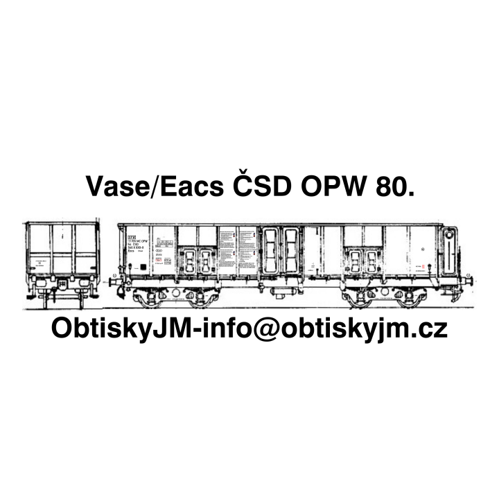 Eacs/Vase ČSD OPW 80.léta A