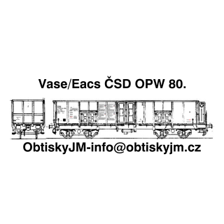 Eacs/Vase ČSD OPW 80.léta B
