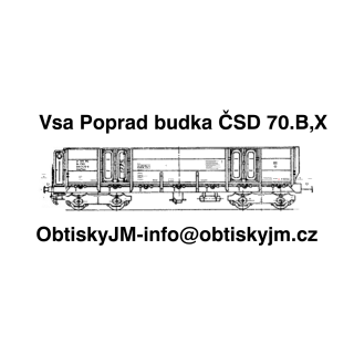 Vsa Poprad budka ČSD 70.léta A,A