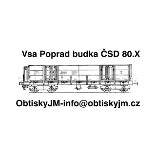 Eal (Vsa) Poprad budka ČSD 80.léta A