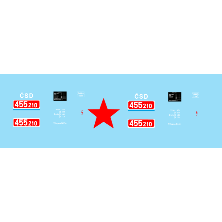 Lokomotiva 455.210 ČSD