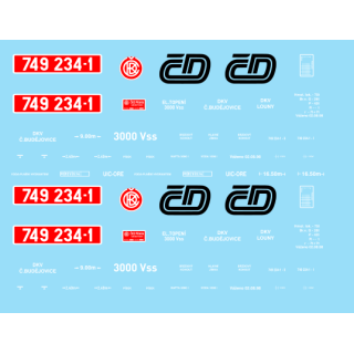H0 - 749.234 ČD 90. léta