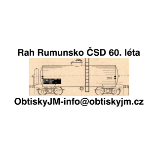 H0-Rah Rumunsko ČSD 60.léta D