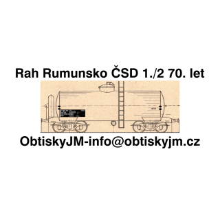 H0-Rah Rumunsko ČSD 1.polovina 70.let B
