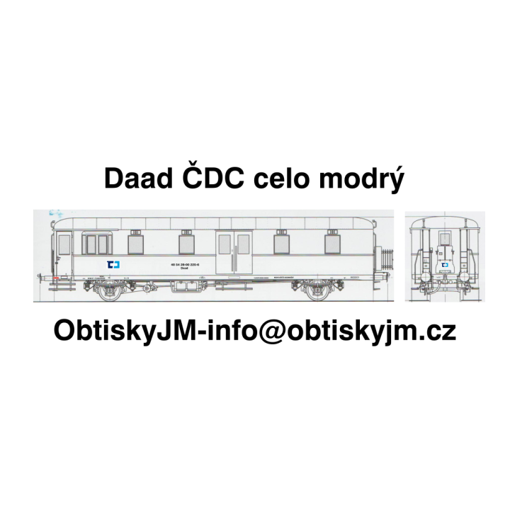 Daad ČDC bateriový vůz