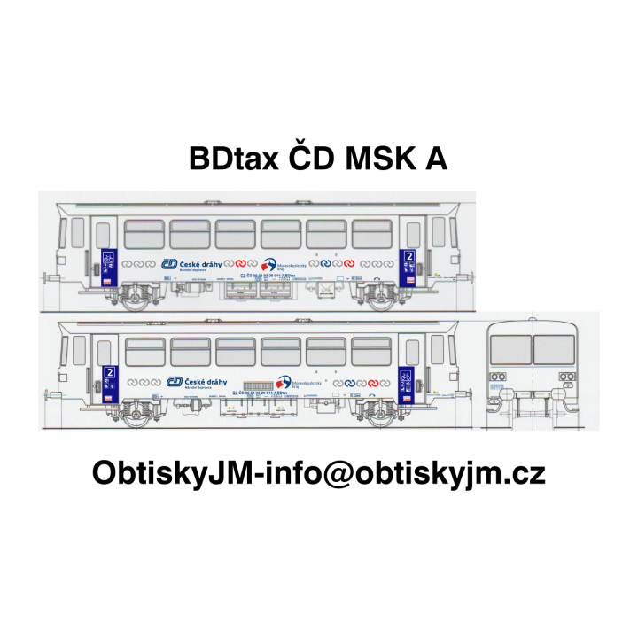 BDtax ČD MSK A