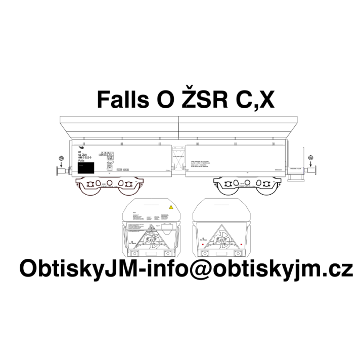 Falls ŽSR C,D, podvozek 26 2.8