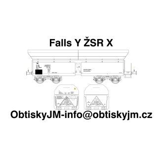 Falls ŽSR D, podvozek Y25