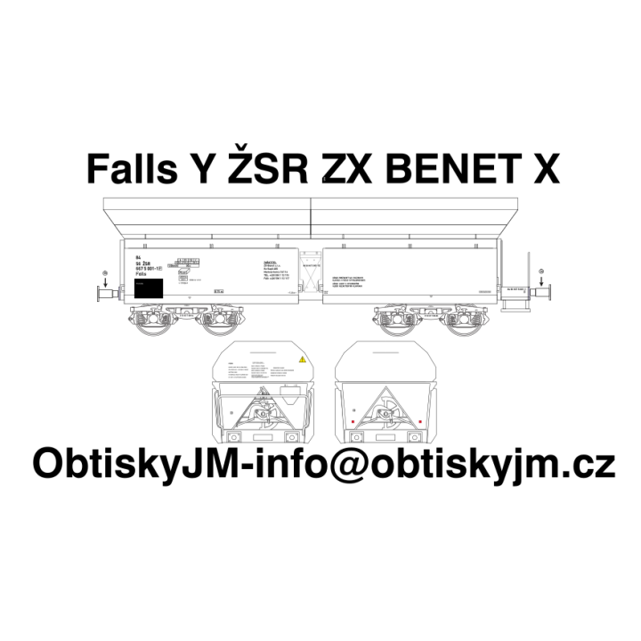 Falls ŽSR/ZX Benet A, podvozek Y25