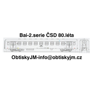 By/Bai-2. série ČSD 80.léta Dom.st.Praha Hl.N. B