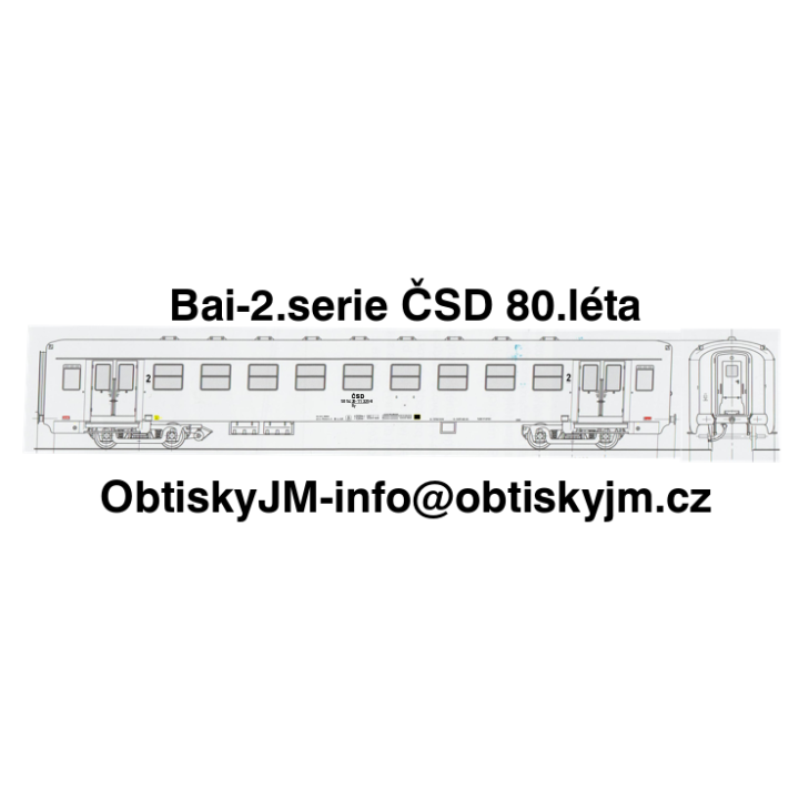 By/Bai-2. série ČSD 80.léta Dom.st.Praha Hl.N. B