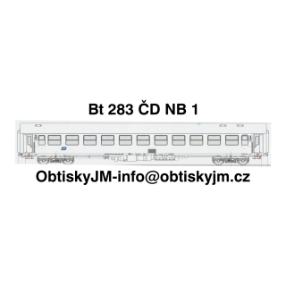 Bt283 ČD NB 1 A