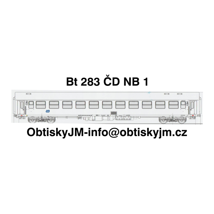 Bt283 ČD NB 1 A