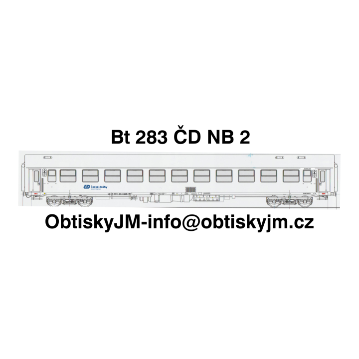 Bt283 ČD NB 2 A