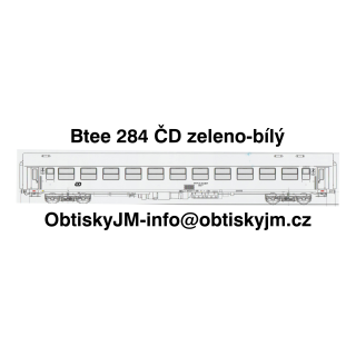 Btee284 ČD zeleno-bílý A