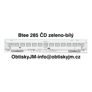 Btee285 ČD zeleno-bílý A