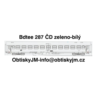 Bdtee287 ČD zeleno-bílý B