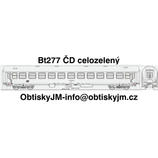 Bt277 ČD celozelený C
