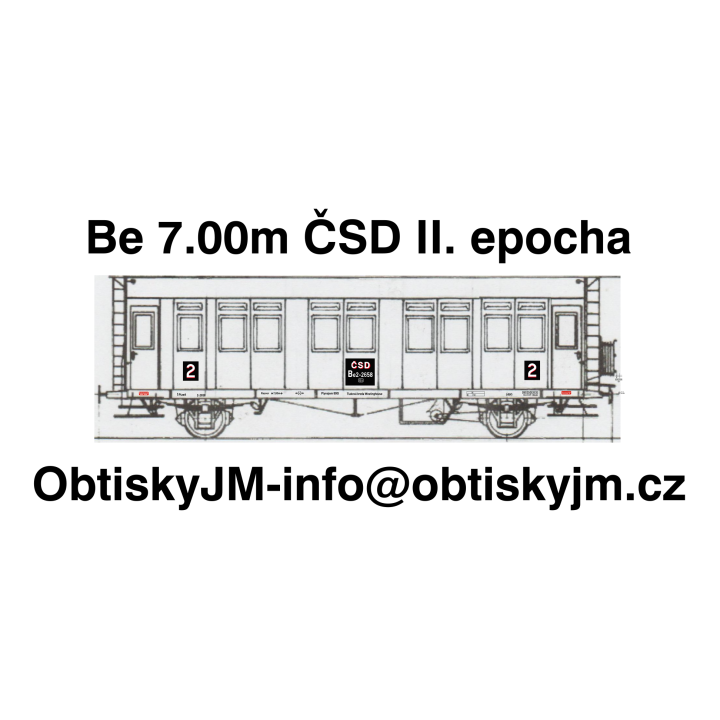 H0-Be 7.00m ČSD II. epocha B