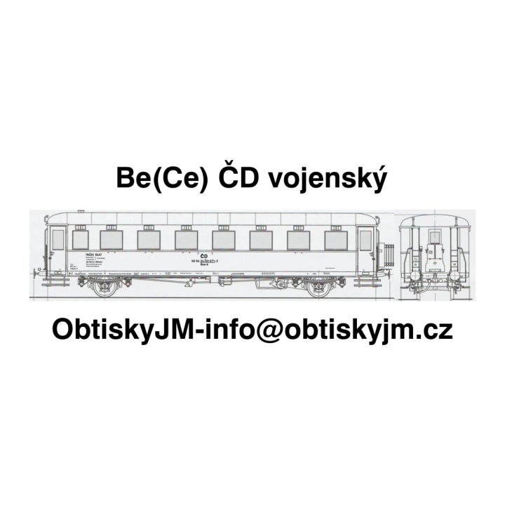 Baa-k ČD vojenská přeprava B