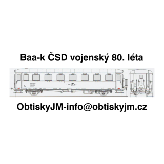 Baa-k ČSD vojenská přeprava B